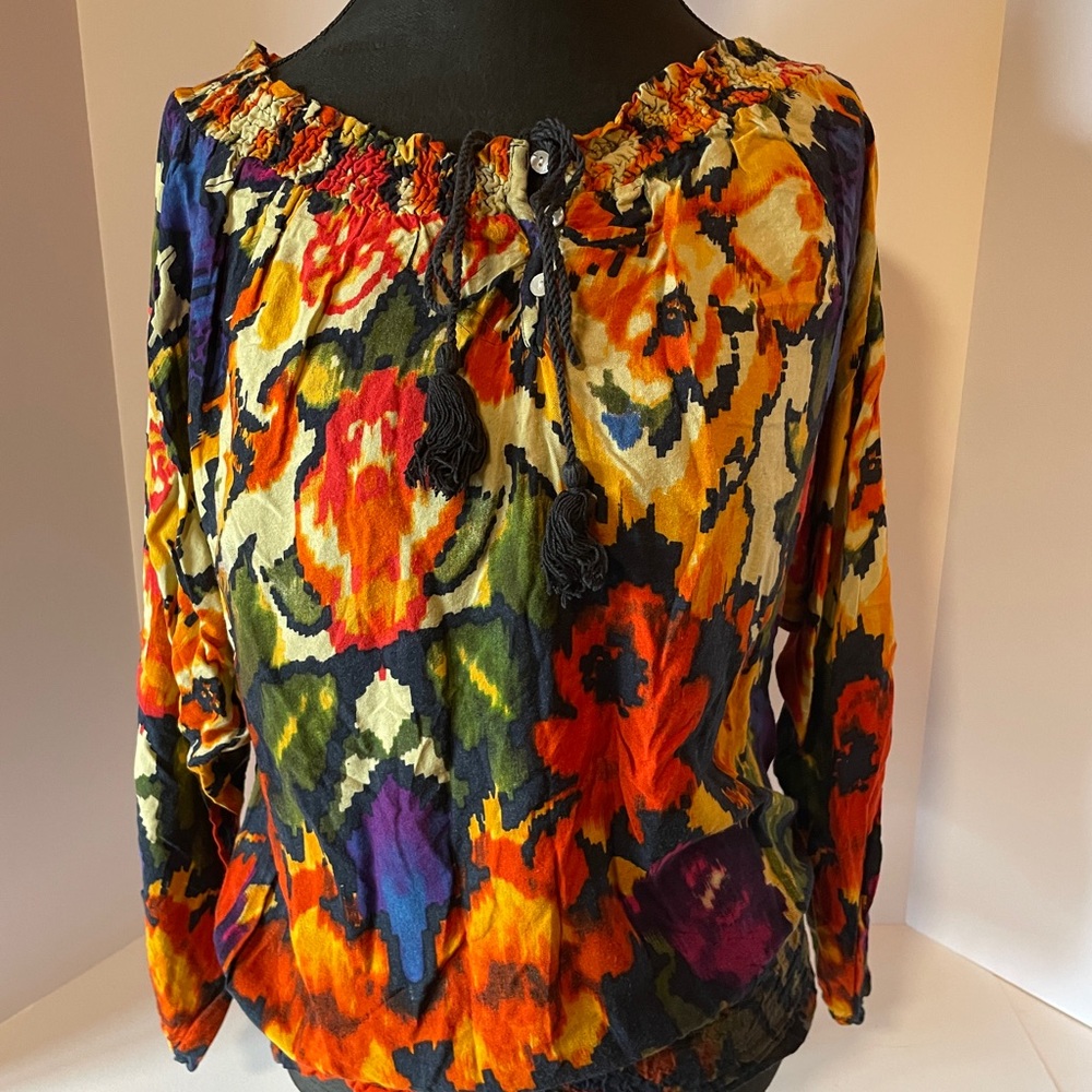 Desigual Multicolor Floral Blouse